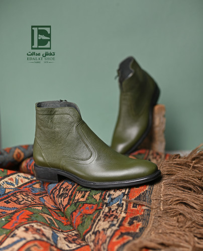 بوت مجلسی مردانه چرم تبریز