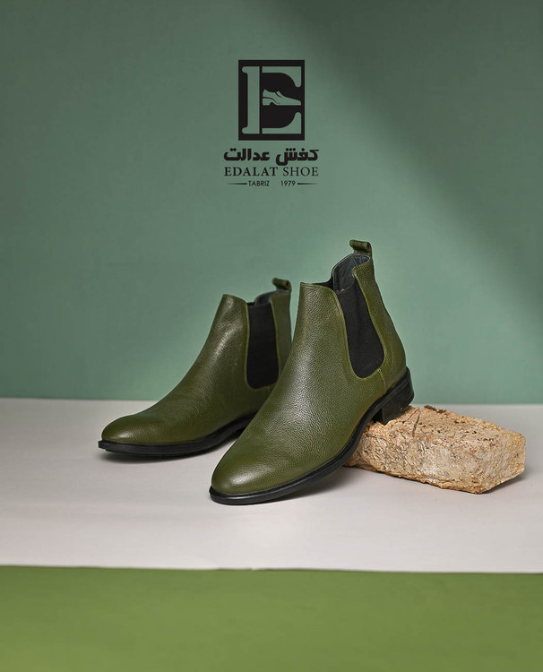 بوت مجلسی مردانه چرم