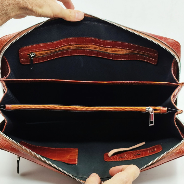 کیف اداری کلاسوری، فولدر چرم تبریز 02