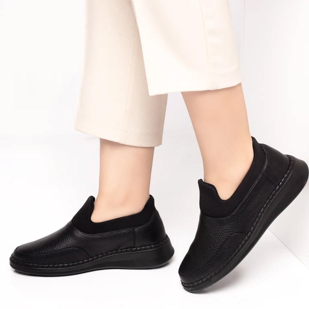 کفش چرم زنانه طبی