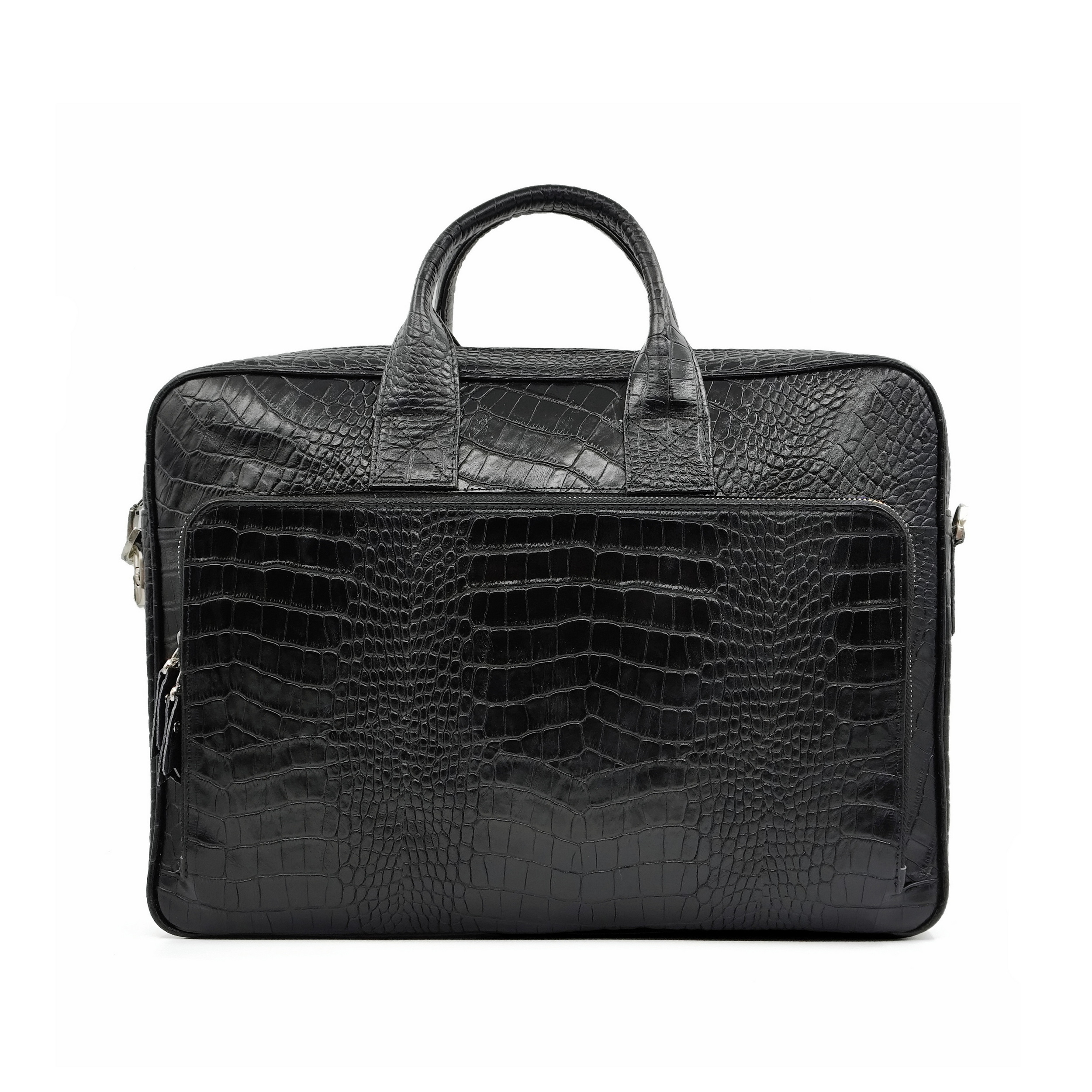 کیف اداری، لپ تاپ و دانشجویی اسپورت چرم تبریز روکو مشکی مدل گارد