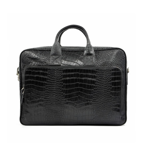 کیف اداری، لپ تاپ و دانشجویی اسپورت چرم تبریز روکو مشکی مدل گارد